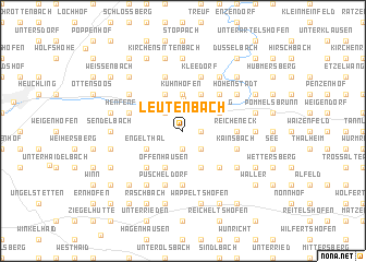 map of Leutenbach