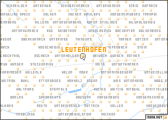 map of Leutenhofen