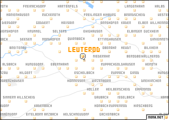 map of Leuterod