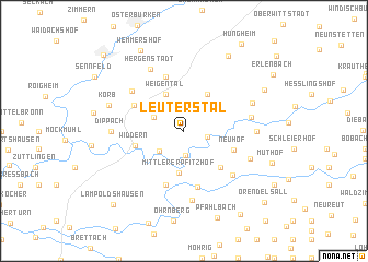 map of Leuterstal