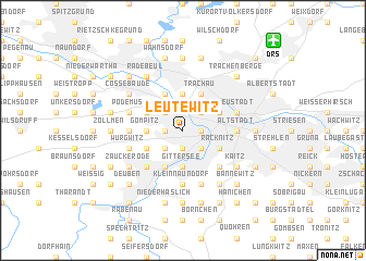 map of Leutewitz