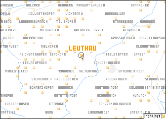 map of Leuthau