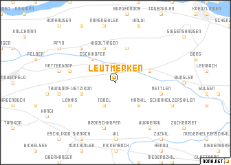 map of Leutmerken