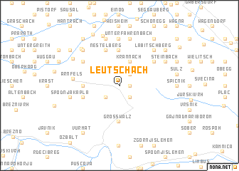 map of Leutschach