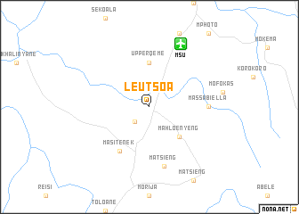 map of Leutsoa