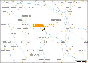 map of Leuwidulang
