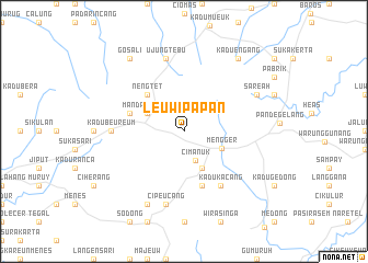 map of Leuwipapan