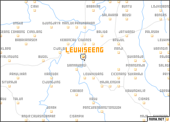 map of Leuwiseeng