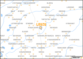 map of Le-uzu