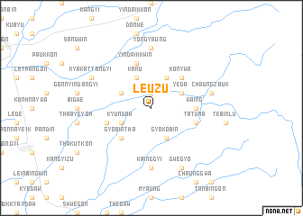 map of Le-uzu