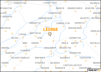 map of Levada