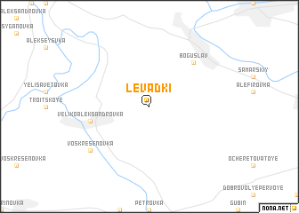 map of Levadki