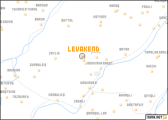 map of Levakend