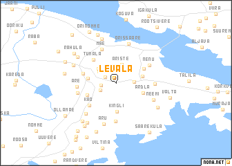 map of Levala