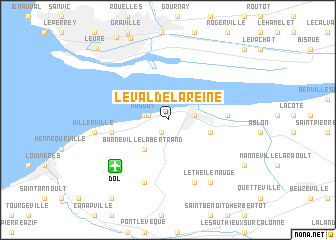 map of Le Val de la Reine