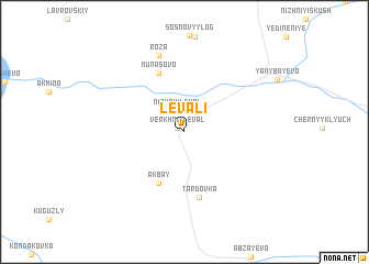 map of Levali
