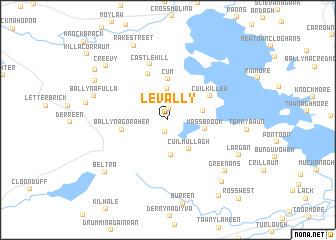 map of Levally