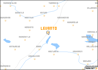 map of Levanto