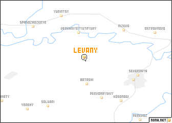 map of Levany