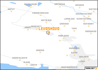 map of Levashovo