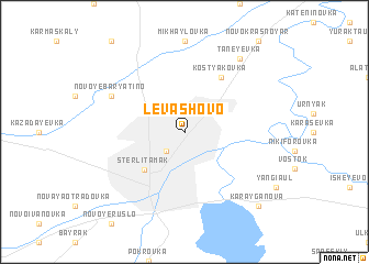 map of Levashovo