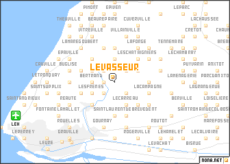 map of Le Vasseur