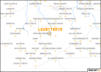 map of Lévaytanya