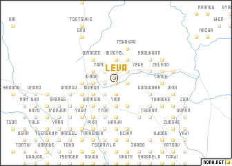 map of Leva