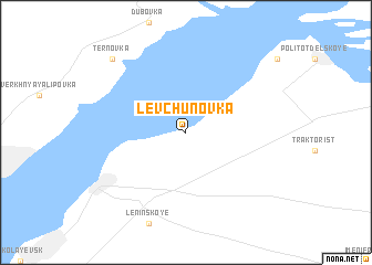 map of Levchunovka