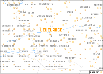 map of Levelange