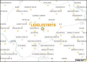 map of Levelestanya