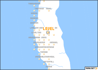 map of Lével