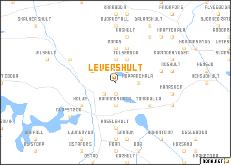 map of Levershult