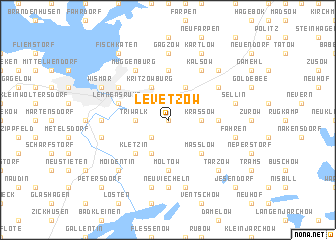 map of Levetzow
