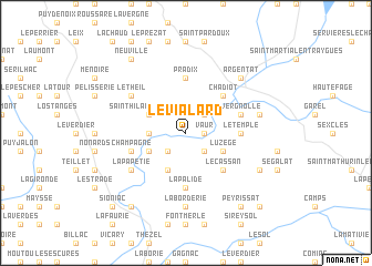 map of Le Vialard
