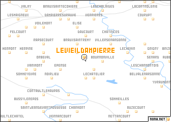 map of Le Vieil-Dampierre