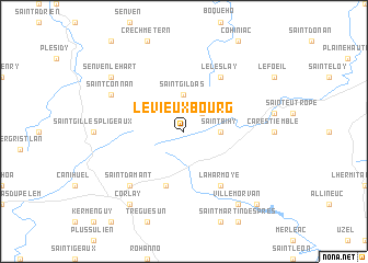 map of Le Vieux-Bourg