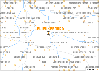 map of Le Vieux Renard