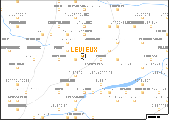 map of Le Vieux