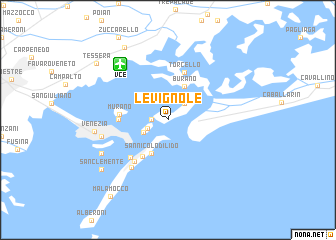 map of Le Vignole