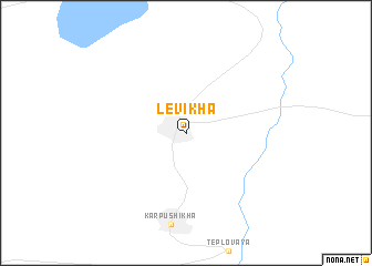 map of Levikha
