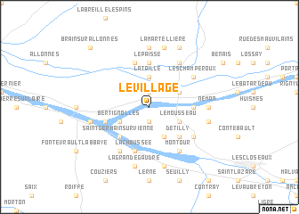 map of Le Village