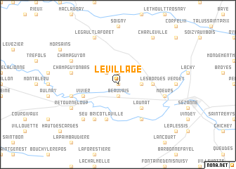 map of Le Village