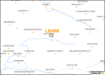 map of Levina