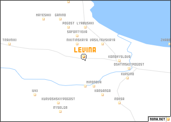 map of Levina