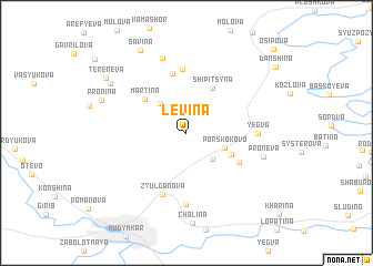 map of Levina