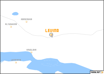 map of Levina