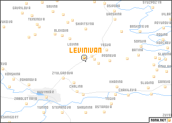 map of (( Levin-Ivan ))