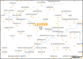 map of Levinka