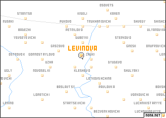 map of Levinova